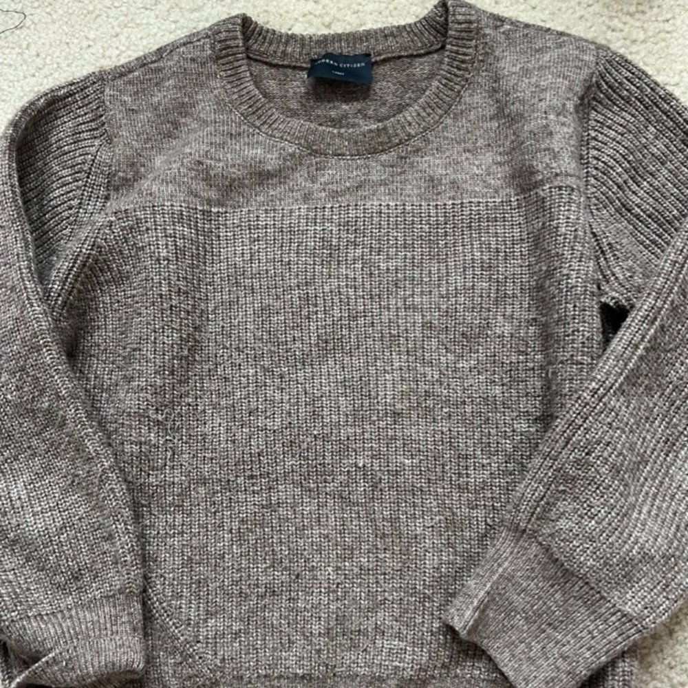 Modern Citizen Brown Sweater - L